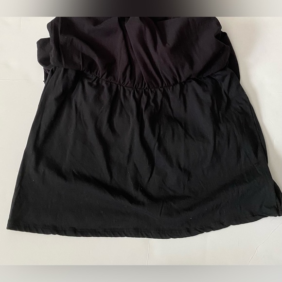 AMERICAN EAGLE OUTFITTER women's black maxi Skirt elastic Waist size M - Picture 12 of 12